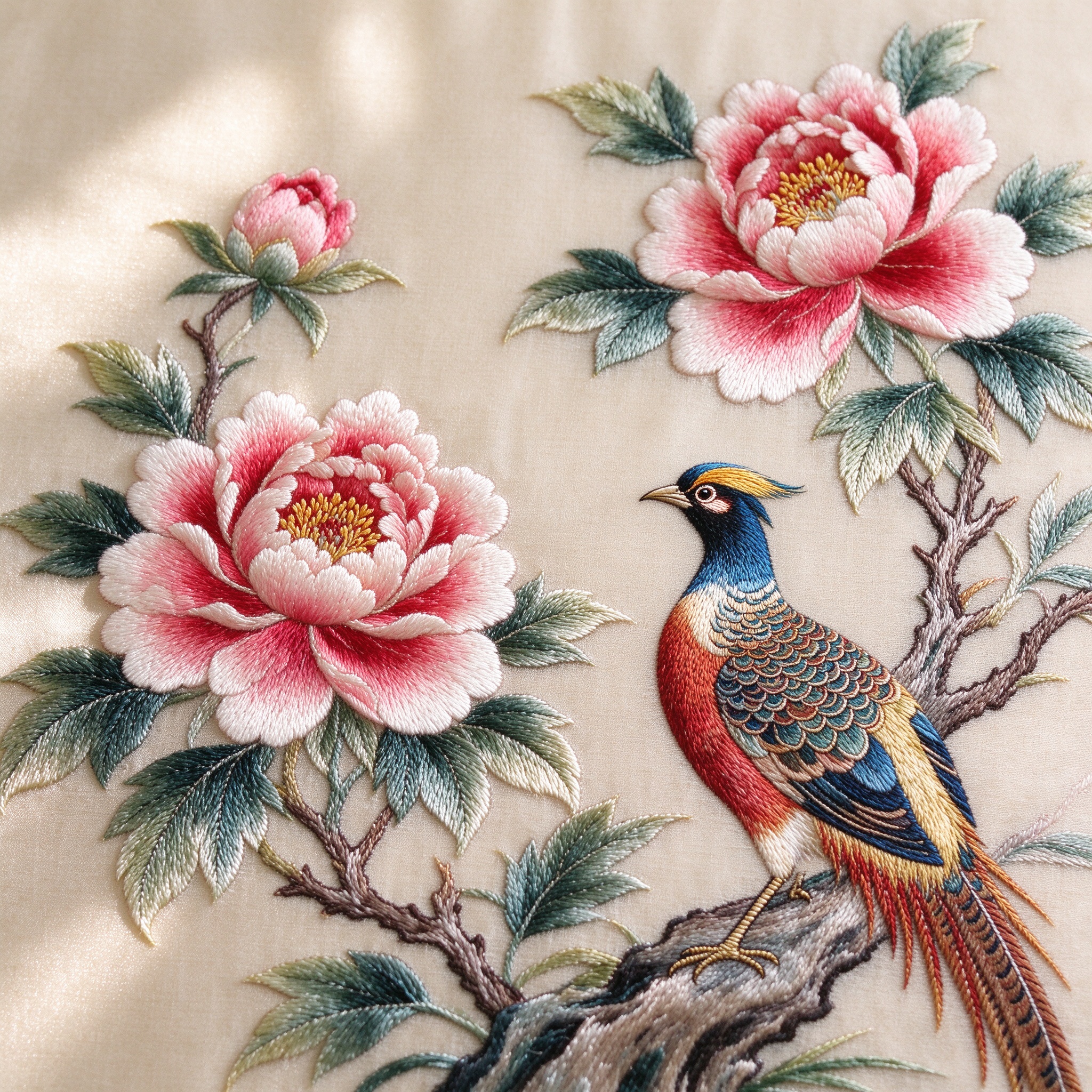 非遗刺绣作品